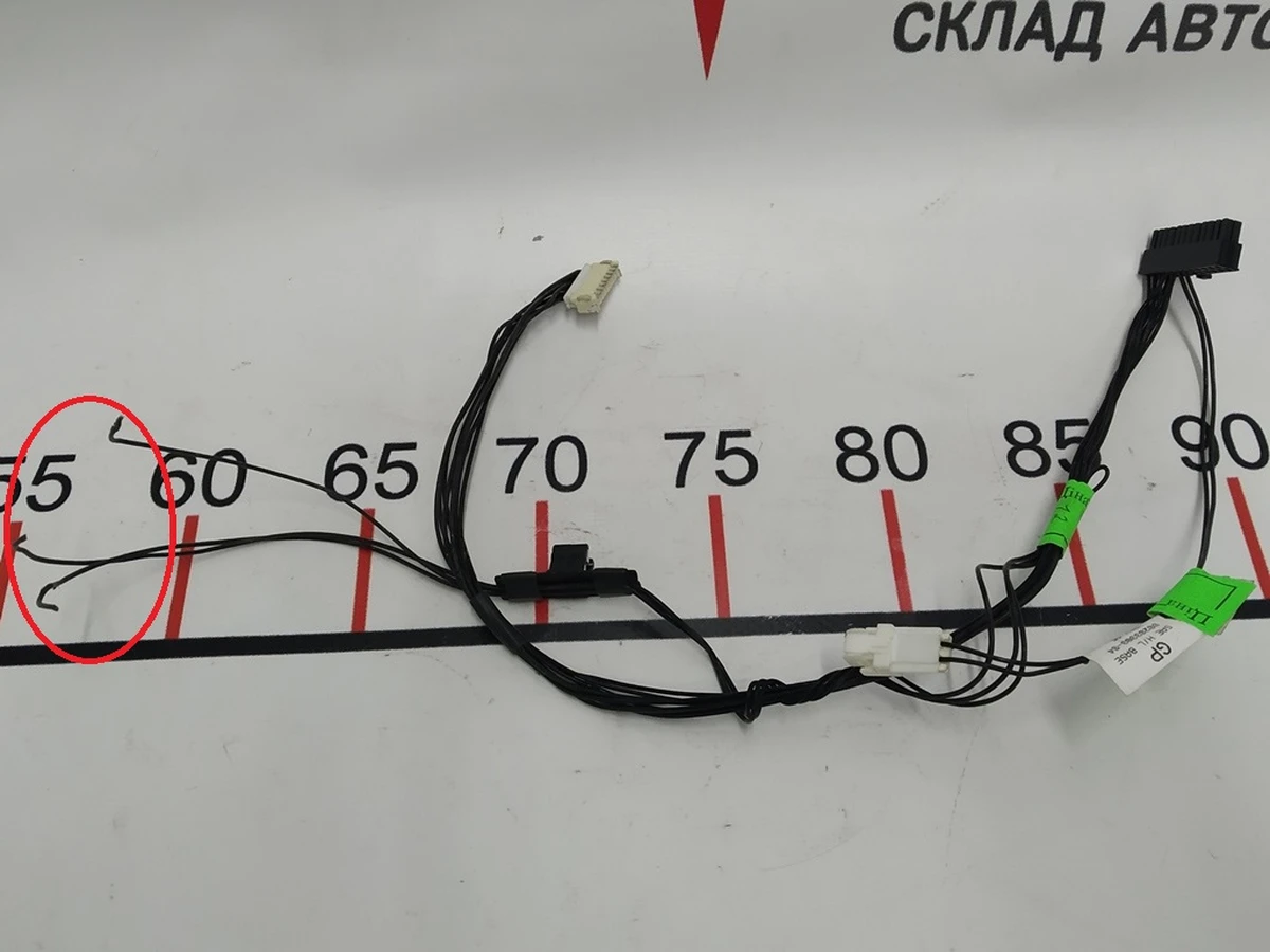 Main headlight (LED) control module cable (USA) BASE Tesla model S REST 00199215