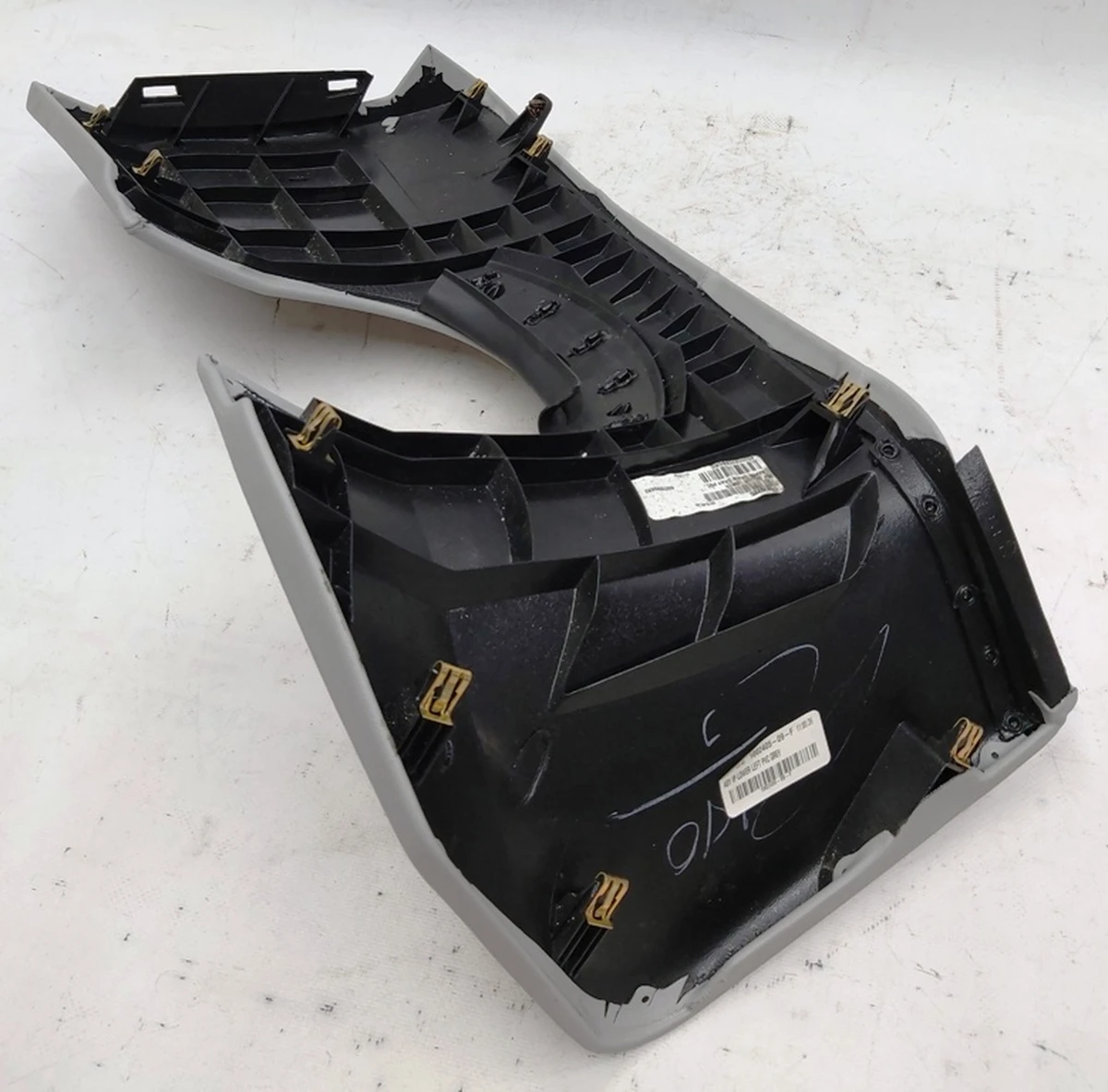 26 INSTRUMENT PANEL LOWER LEFT ASSEMBLY - PVC GREY 1002405-15-G