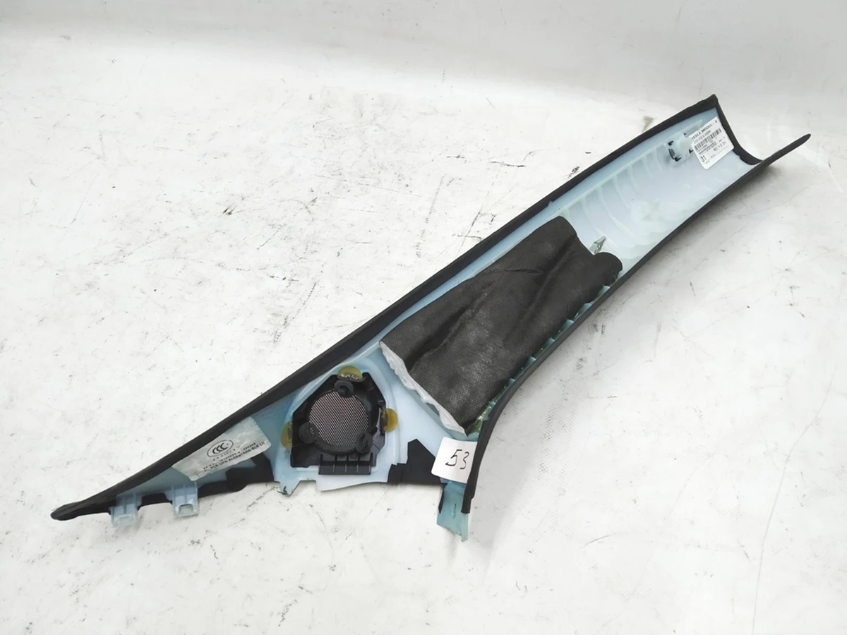 1 A-PLR UPPER TRIM LH ALCANTARA BLK