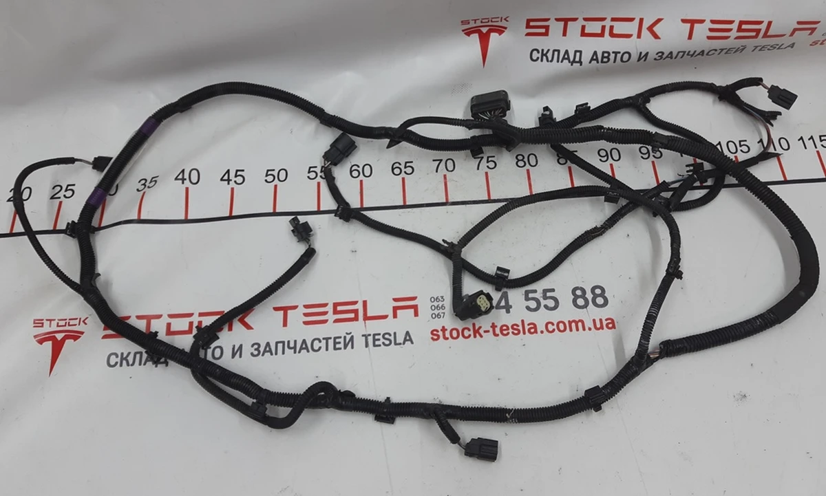 1 Электропроводка бампера переднего (4 парктроника) (PARK ASSIST) Tesla model S 1004420-03-H