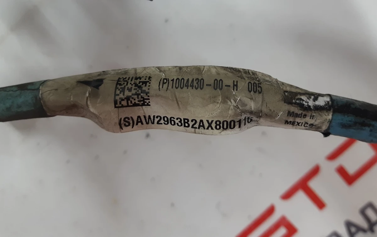 2 Проводка заднего подрамника RWD Tesla model S 1004430-00-H