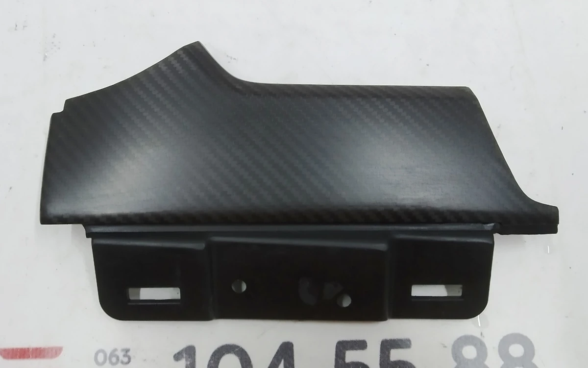 23 Декоративная накладка центральной панели водительская левая CARBON FIBER Tesla model S, model S REST 1004518-04-G