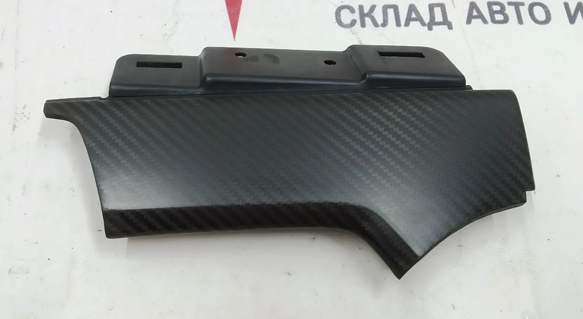 23 Декоративная накладка центральной панели водительская левая CARBON FIBER Tesla model S, model S REST 1004518-04-G