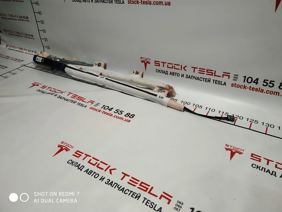 1 Подушка безпеки збоку ліва (шторка) Tesla model S, model S REST 1005261-00-D
