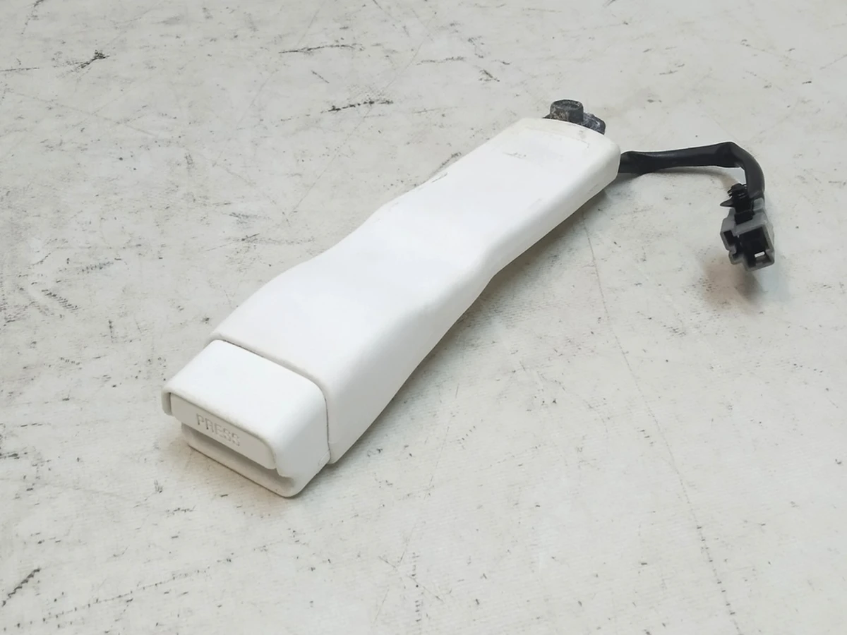 7 Замок ремня безопасности водительского сиденья WHITE (окисление) Tesla Model S, Model S REST, Model X 1005990-07-G