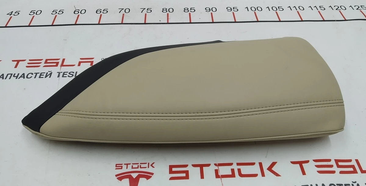 5 Seat cushion 2nd row right PREM TAN Tesla model S, model S REST 1006426-03-A