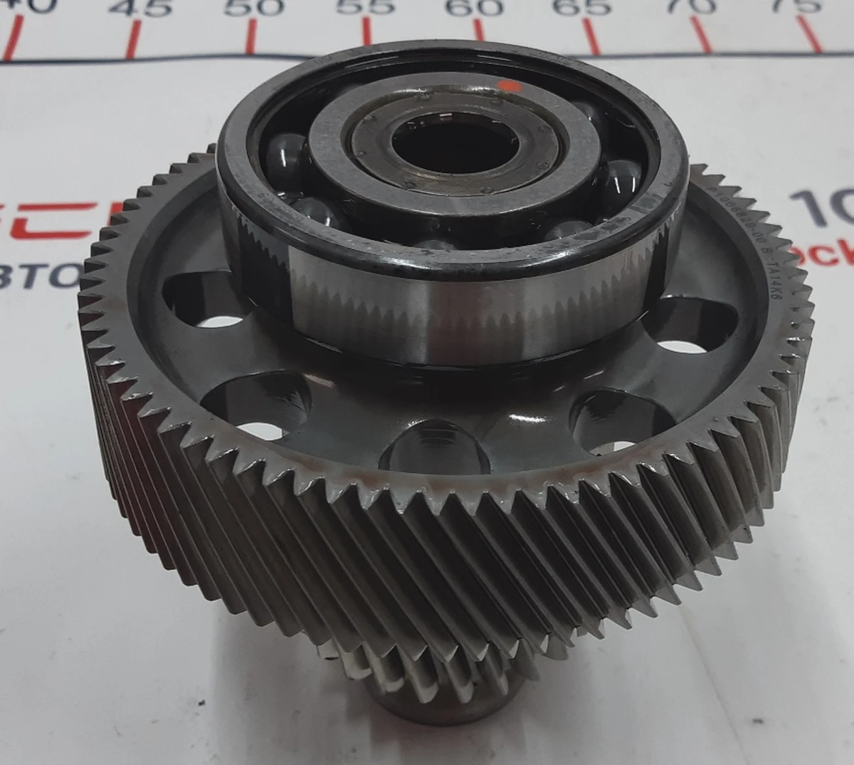 1 Промежуточный вал редуктора в сборе с подшипником SPORT Tesla model S, model S REST 1006830-02-B