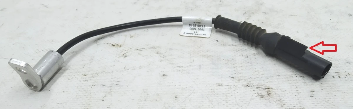 17 Compressor temperature sensor pneumatic damaged Tesla model S 1007423-00-B