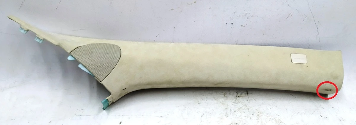 1 ASY A-PLR UPPER TRIM RH ZUMA w/DEDNR