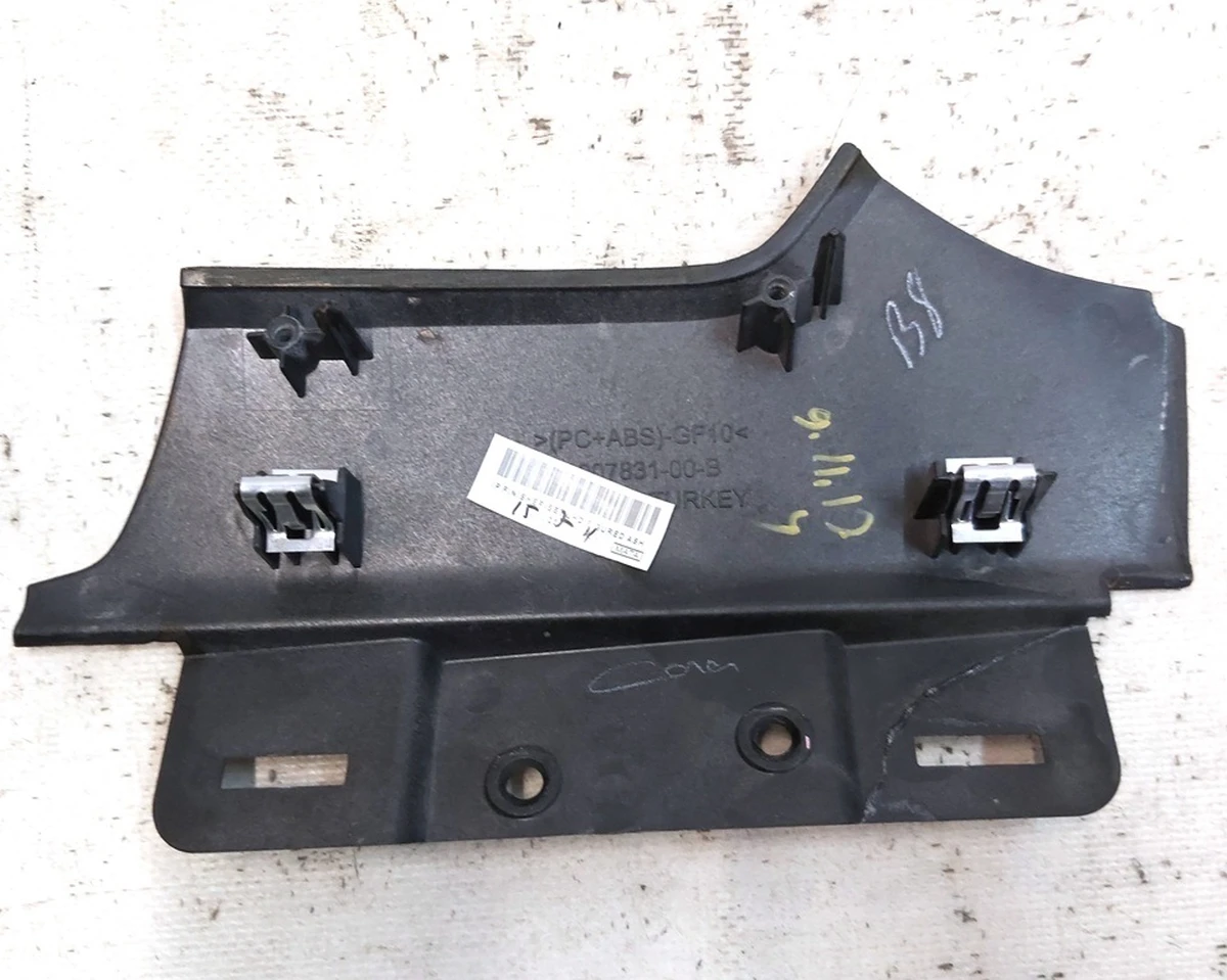 18 Декоративна накладка центральної панелі водійська ліва FIGURED ASH MATA Tesla model S REST, model X 1004518-99-I