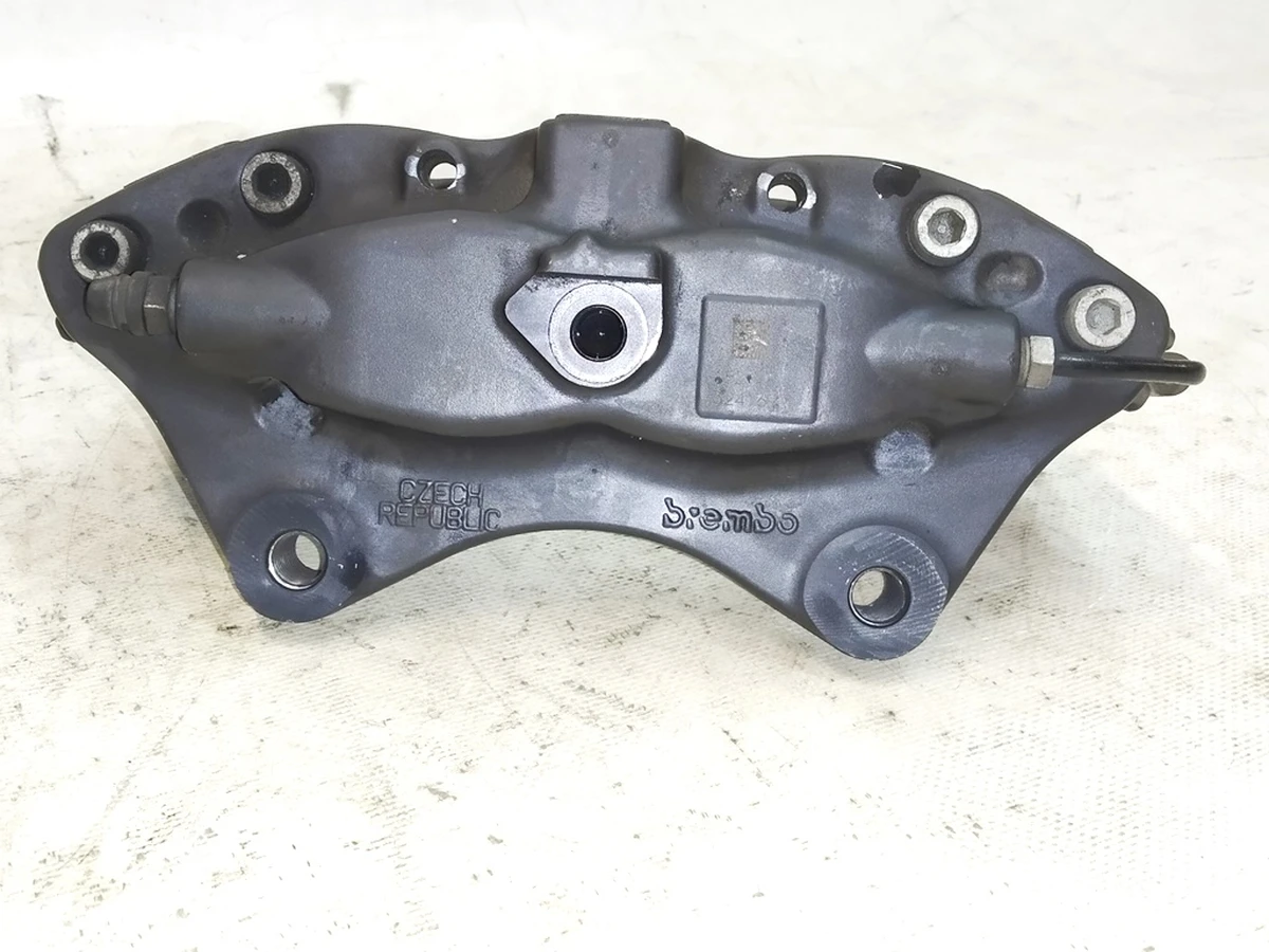 1 Rear brake caliper without pads - Right BREMBO (Czech) 20.8661.01 Tesla Model S, Model S REST, Model X 1042642, 1027644