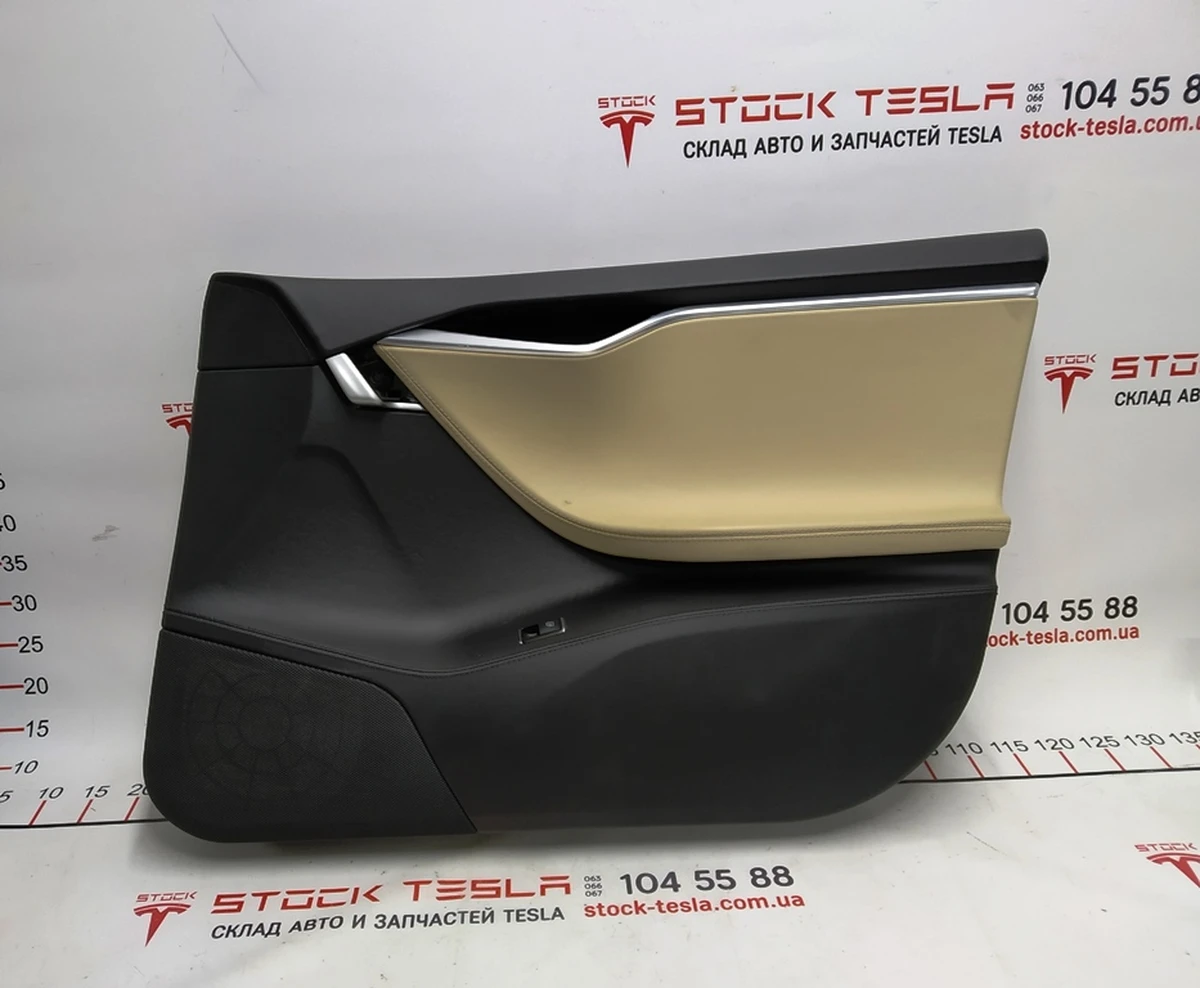 3 Front Right Door Map Assembly PUR BLACK PUR MOJAVE Tesla model S, model S REST 1007936-22-M