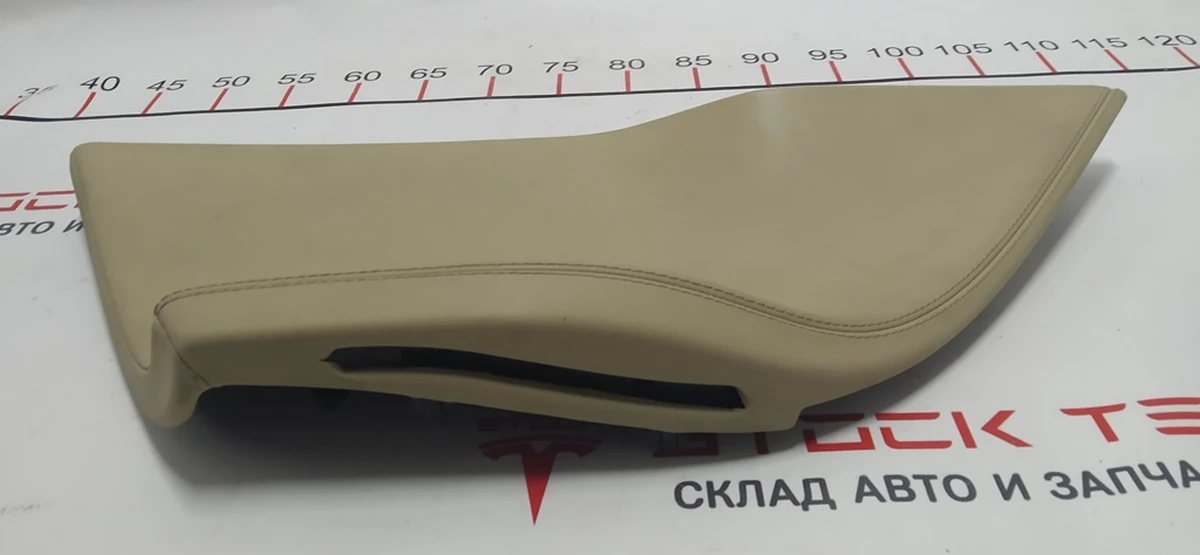 32 Rear left door card pocket NGML (smooth leather, illuminated) Tesla model S, model S REST 6007497-02-J