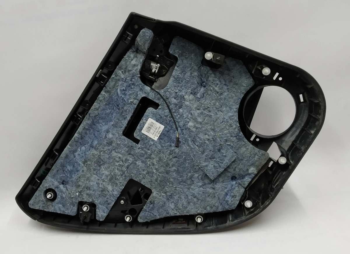 4 Rear Right Door Map Assembly PURB/PVCB/PVCB BLACK (without speaker trim) Tesla model S, model S REST 1008105-11-L