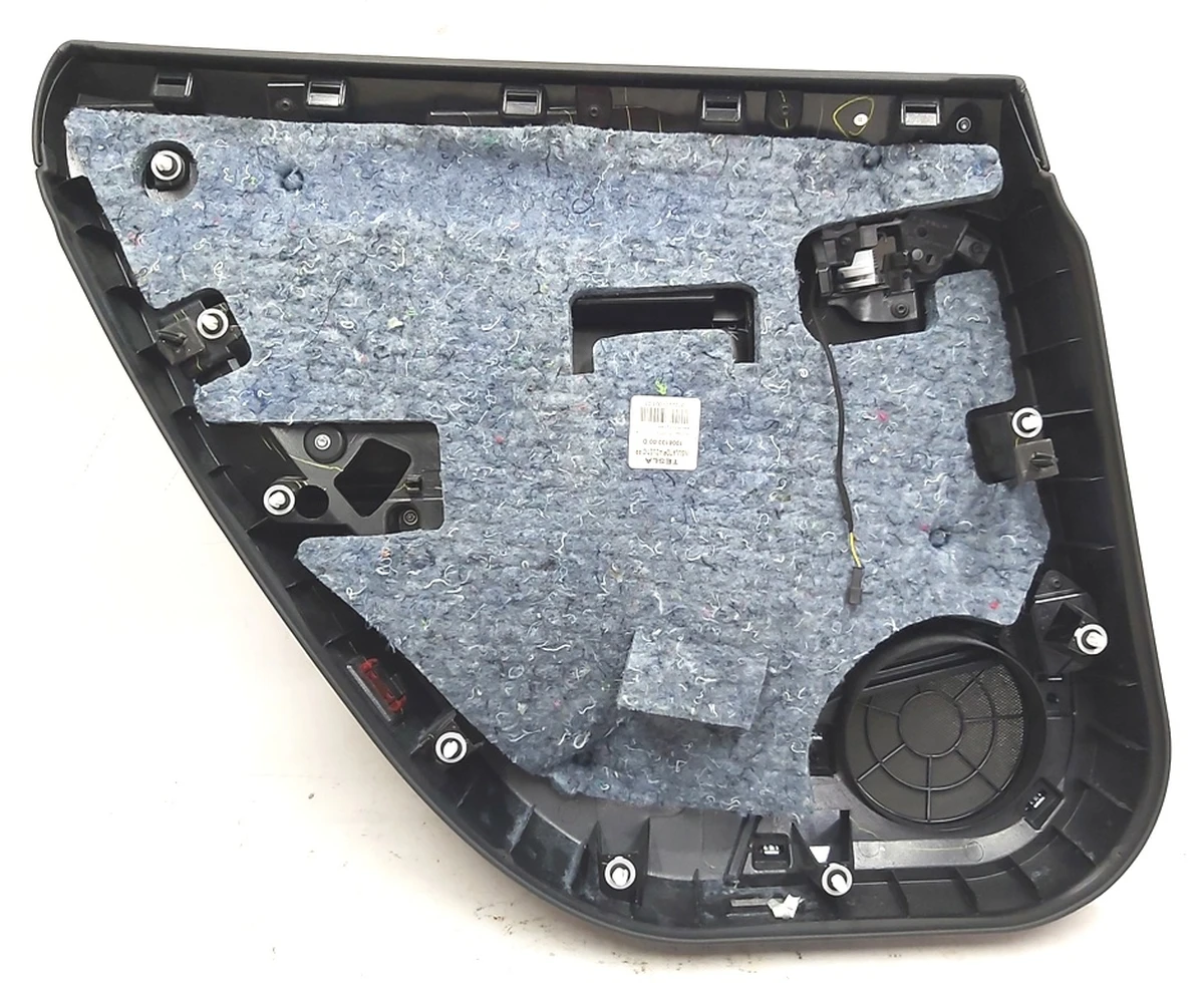 4 Rear right door card assembly PUR / PVC BLACK / TAN Tesla model S, model S REST 1008105-12-L