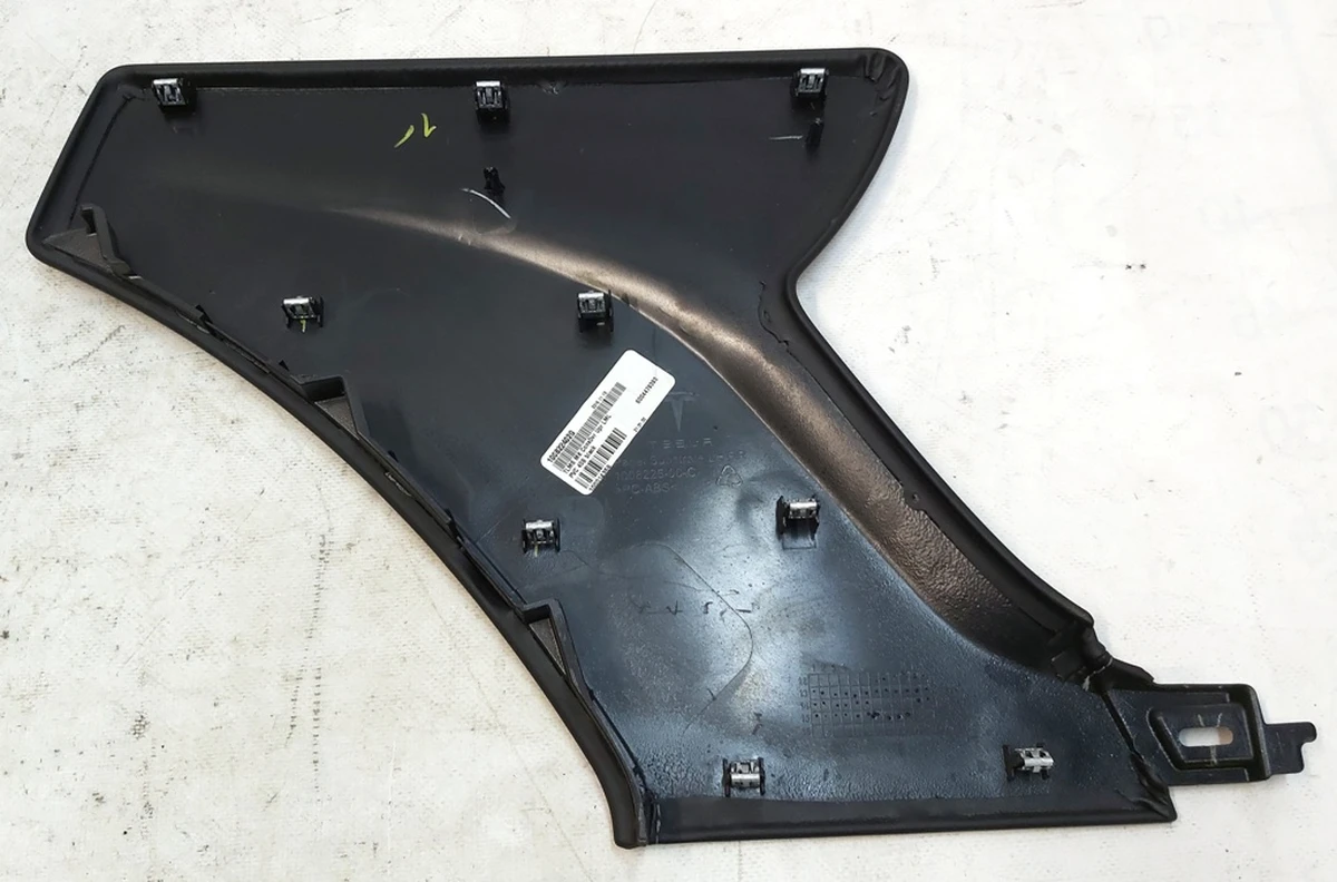 7 ASY, PANEL, REAR, LH, PVC BLACK Tesla model S, model S REST 1008224-02-G
