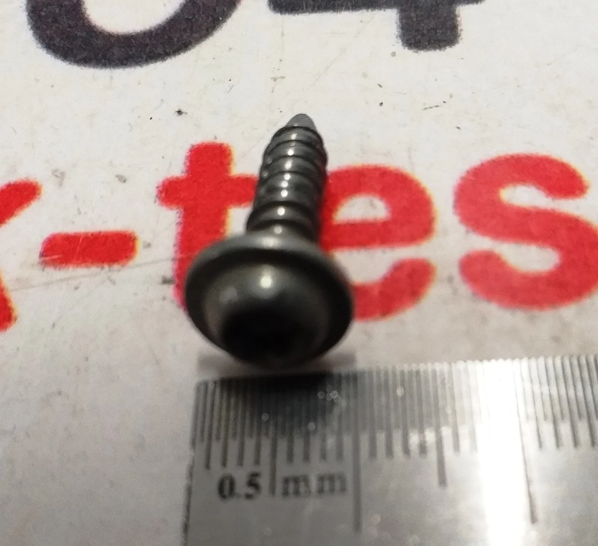 10 Шуруп бампера и ПТФ DPTS,PF,50-1.8x20,[CS],G1109,R Tesla Model 3 1012809-00-A