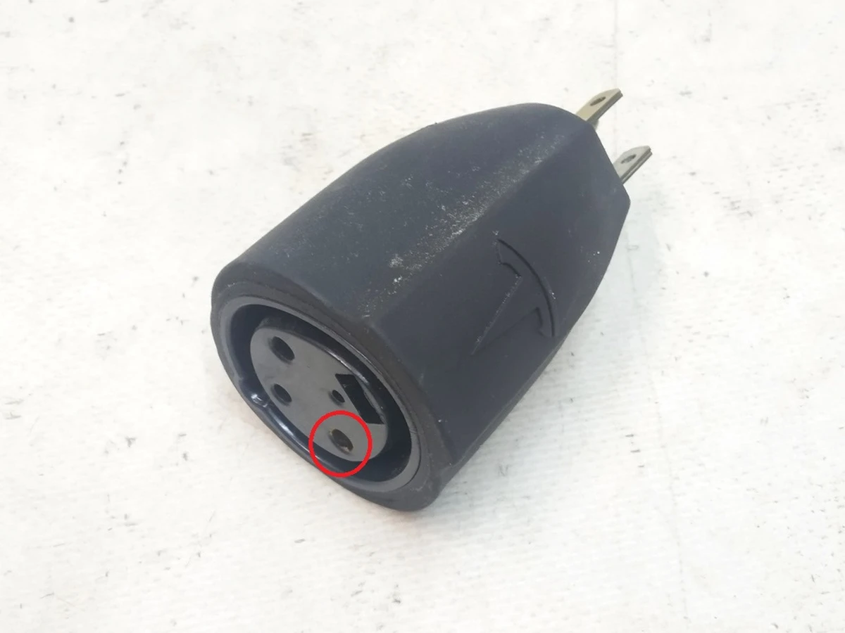 7 ASY,UA,125V1,015A,ADPTR,TMC001toUSN5-15 (oxidation) Tesla Model S, Model S REST, Model X 1014355-10-B