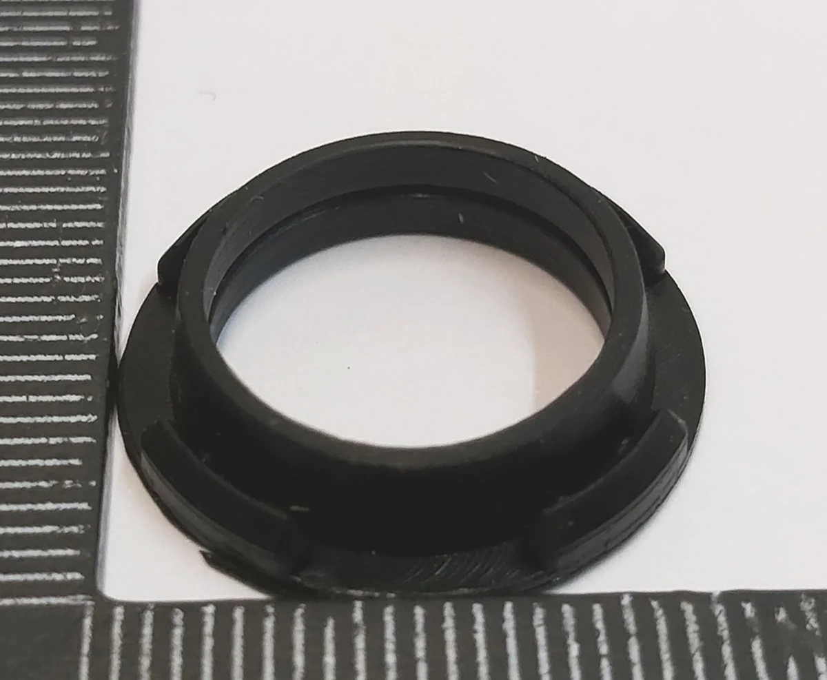 5 Кільце ущільнювача датчика парктроника рельєфне BLACK Tesla model X, model 3, model Y,1014395-00-A