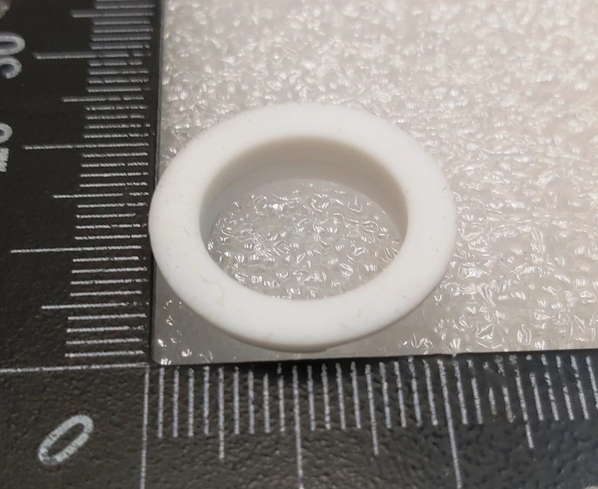 5 Комплект колец уплотнительных датчика парктроника рельефных WHITE (12 штук) Tesla model X, model 3, model Y 1014395-00-A