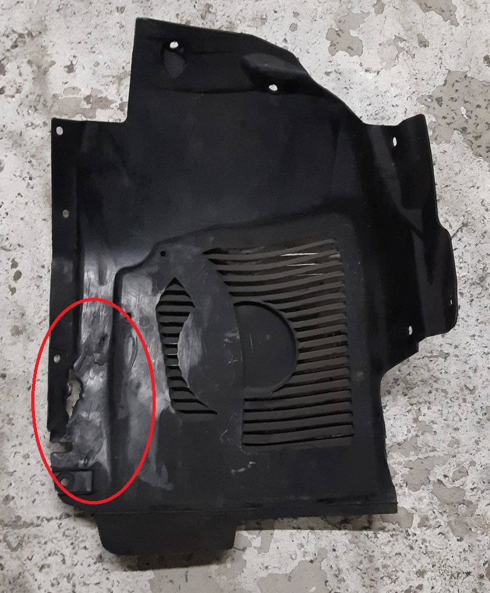 8 Подкрылок передний левый передняя часть RWD (без гнезда парктроника) (с повреждением) Tesla model S 1020467-00-E