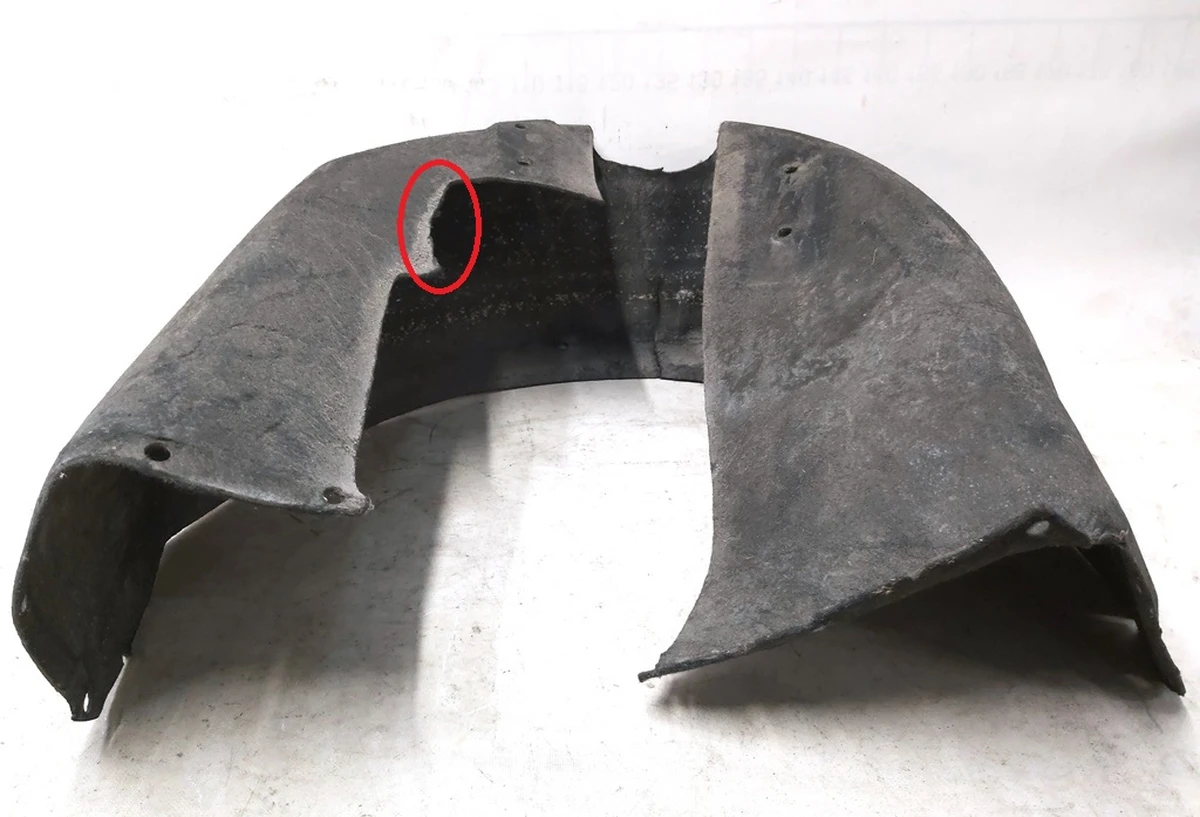 4 LINER-WHEELHOUSE ASSEMBLY - REAR RIGHT Tesla model S 1016327-00-G