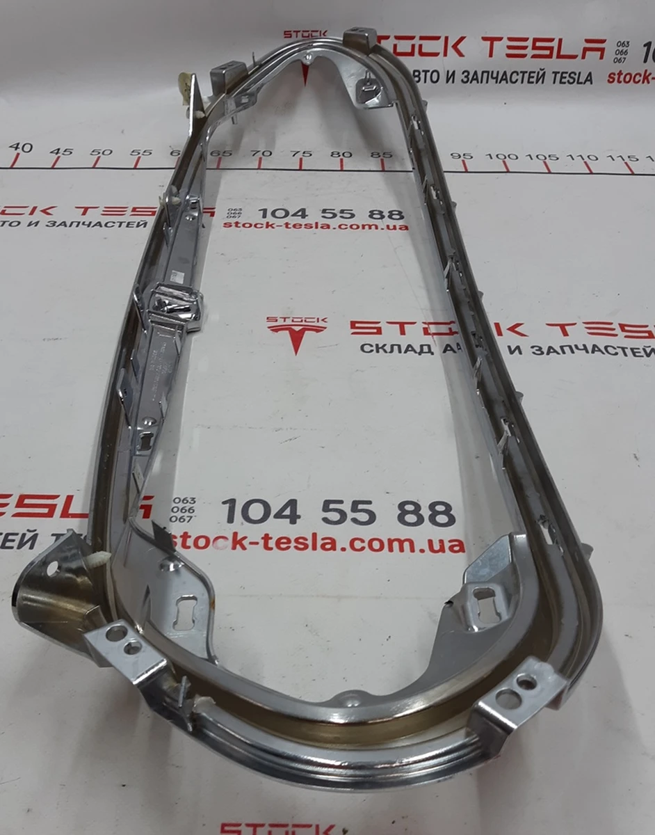 2 Рамка панели гриль хром Tesla model S 1017414-00-D