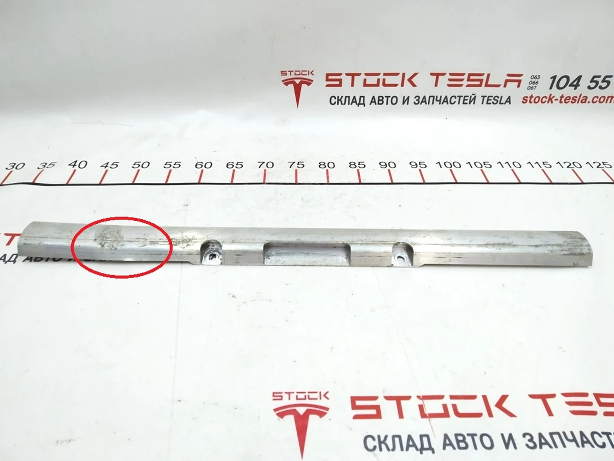 14 Усилитель подрамника заднего алюминий AWD RWD с повреждением Tesla model S 1018859-00-A