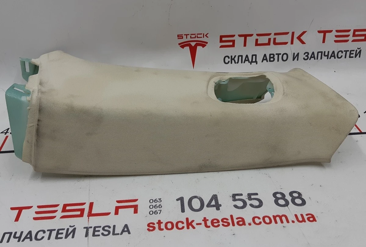 15 B-pillar trim upper right UPR PLR FOG Tesla model S, model S REST 1019194-00-A