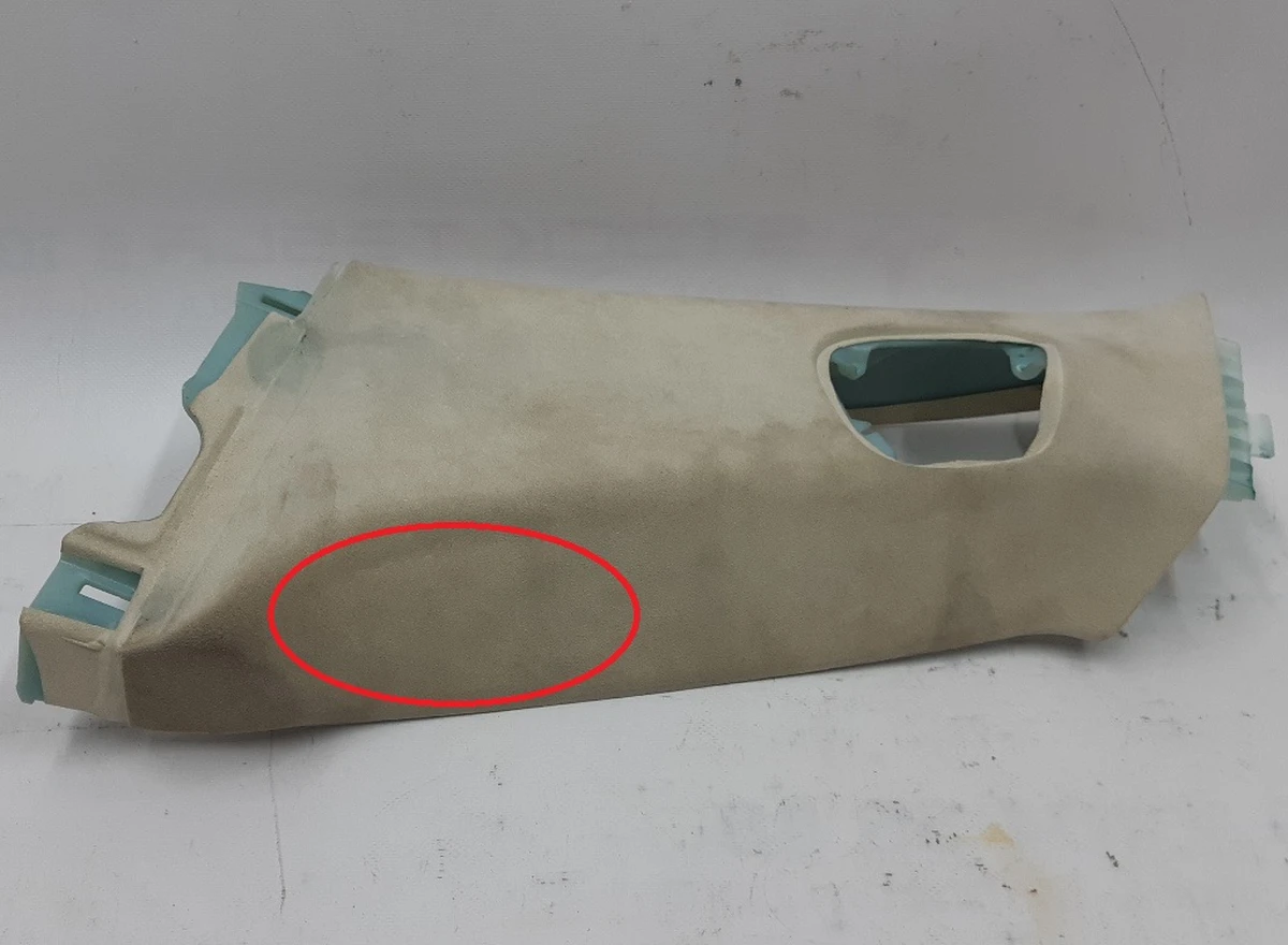 15 B-PILLAR UPPER TRIM ASSEMBLY - LEFT UPPER ZUMA Tesla model S, model S REST 1021612-00-A