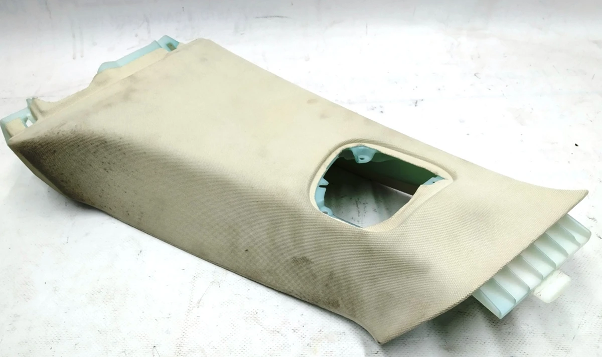 15 B-PILLAR UPPER TRIM ASSEMBLY - LEFT TEXTILE WITH {MS_MSR} 1021612-01-A