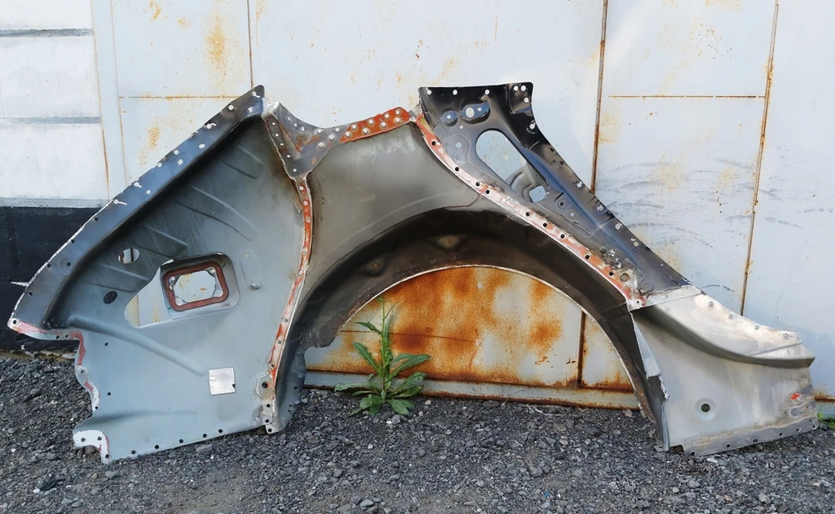 21 Четверть задняя левая арка крыла с усилителями Tesla model S 1024368-S0-A