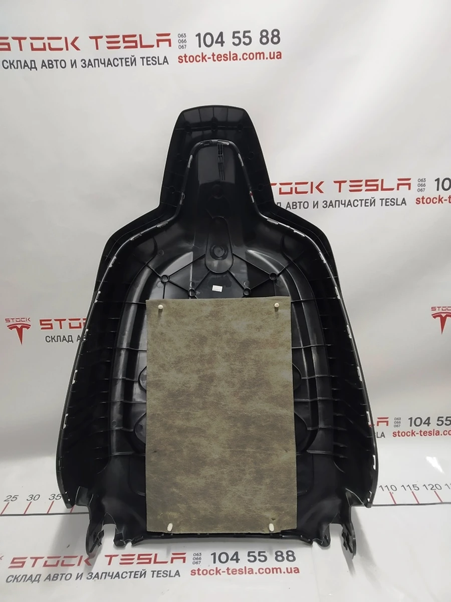 Чехол-накладка задняя спинки сиденья водительского/пассажирского GEN 1/GEN 2 (с повреж.) Tesla model S, model S REST 1025651-00-B