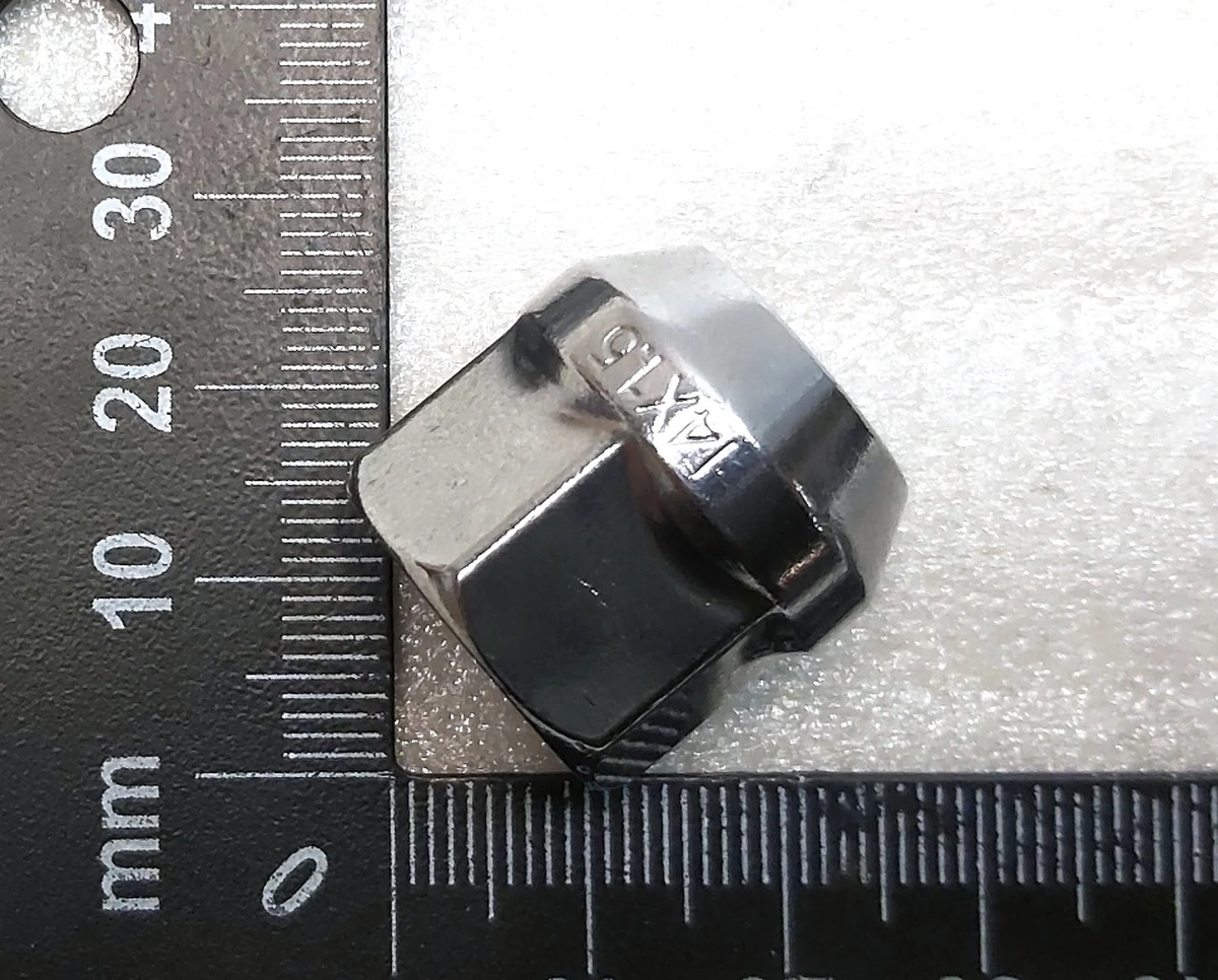 8 NUT LUG M14x1.5 PC10 19 mm Tesla all models 1027002-00-B