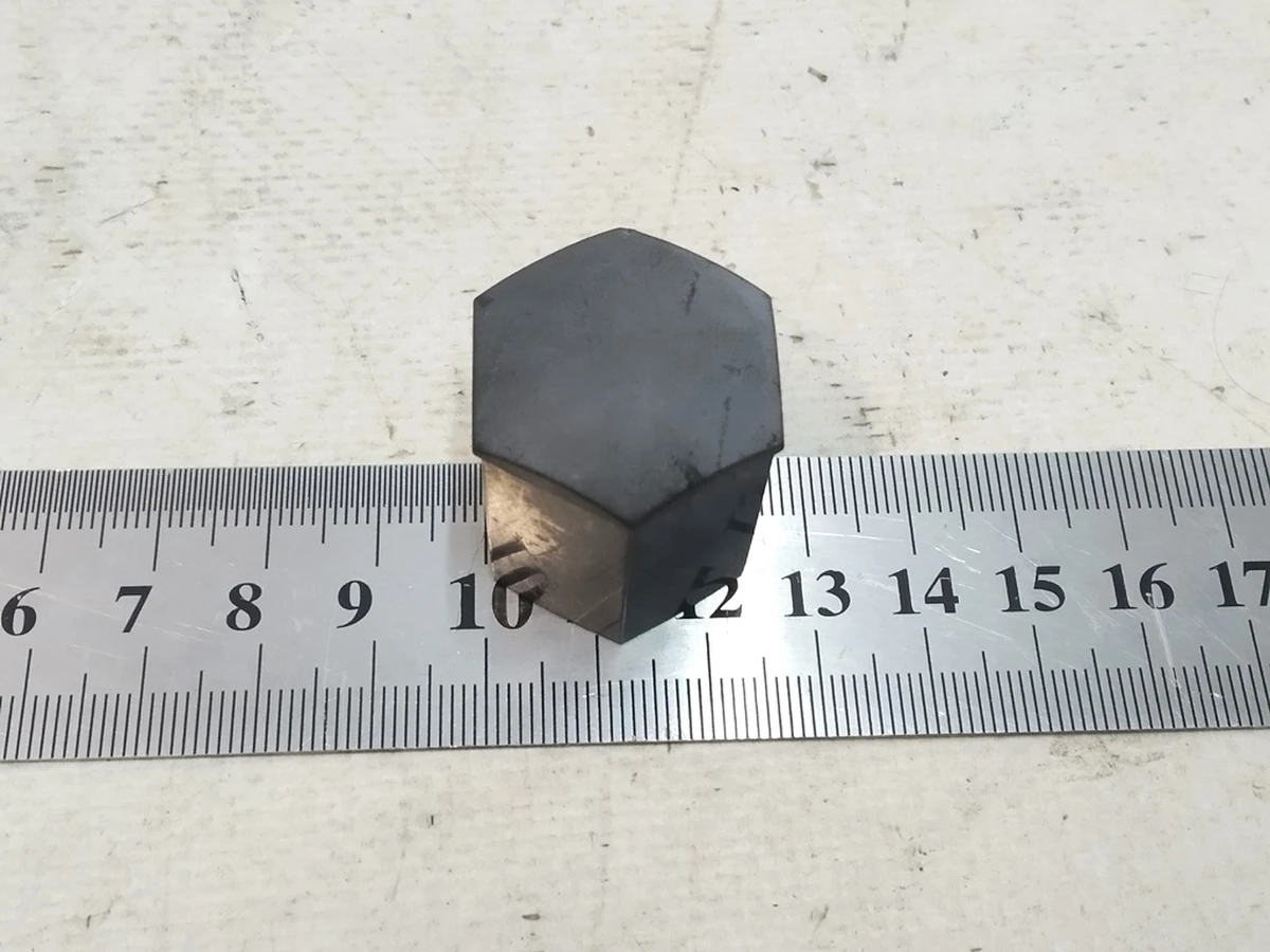 9 LUG NUT CAP, TALL, BLACK d21 Tesla Model S, Model S REST, Model X 1027010-00-B