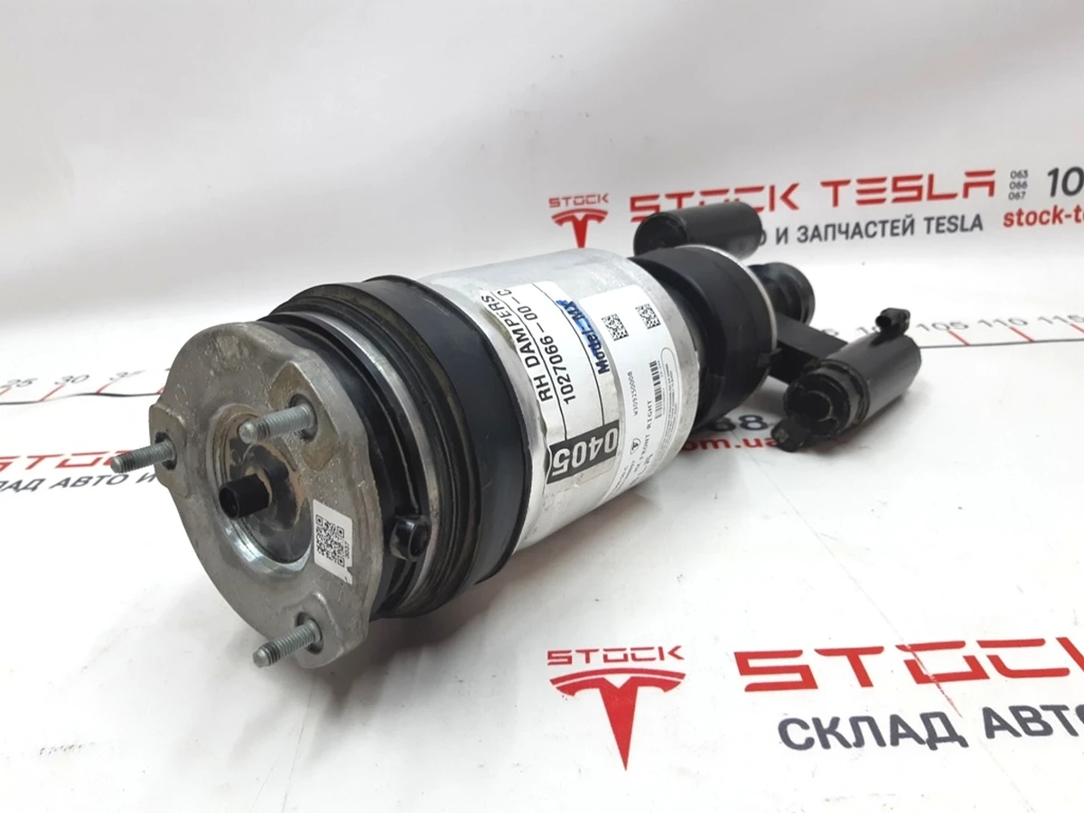 1 Pneumatic adaptive module front right AWD Tesla model X 1027066-00-C