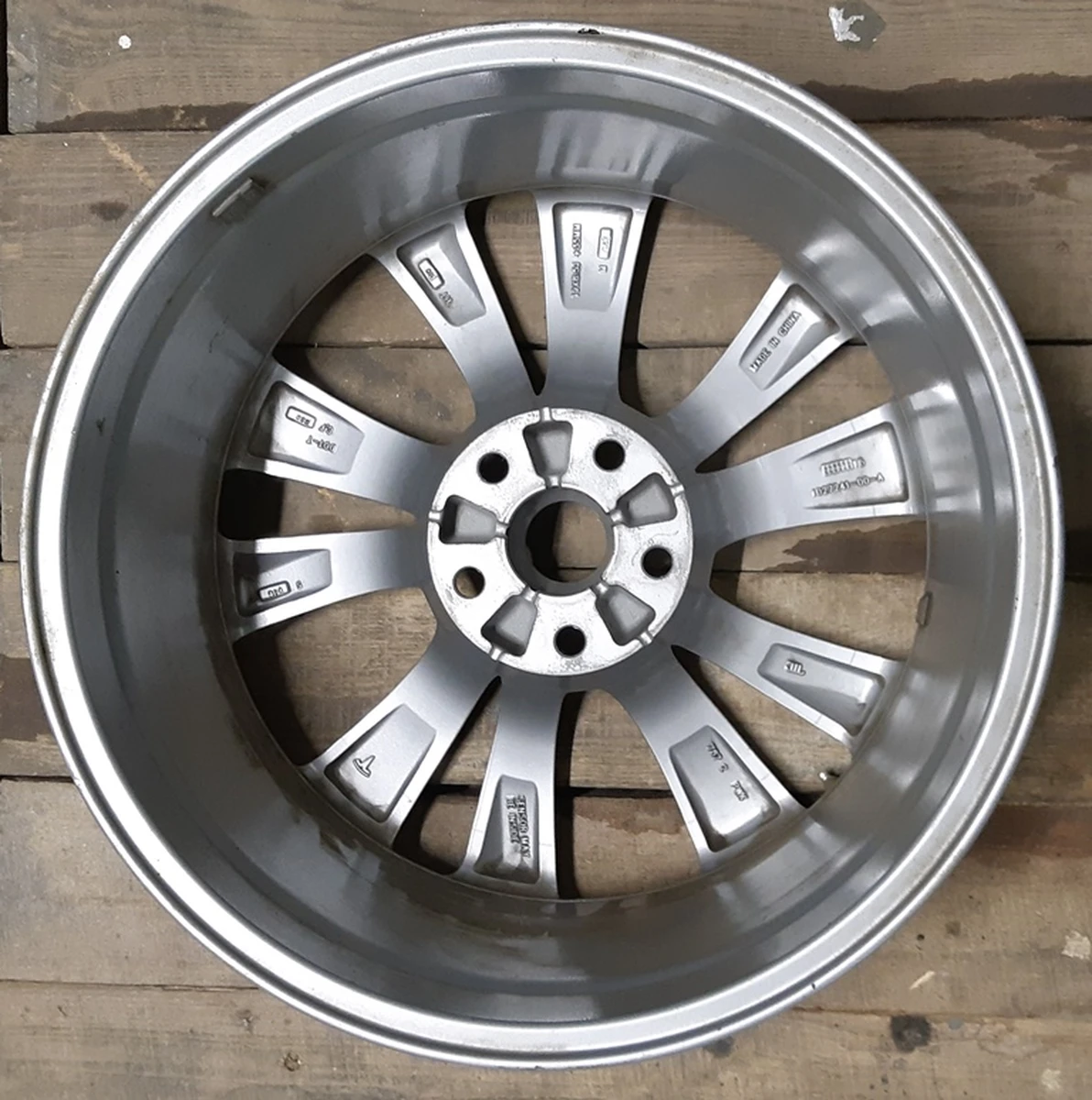 3 Wheel disk 19X8.5 ET35 - CYCLONE set 4 units Tesla model X 1027241-00-B