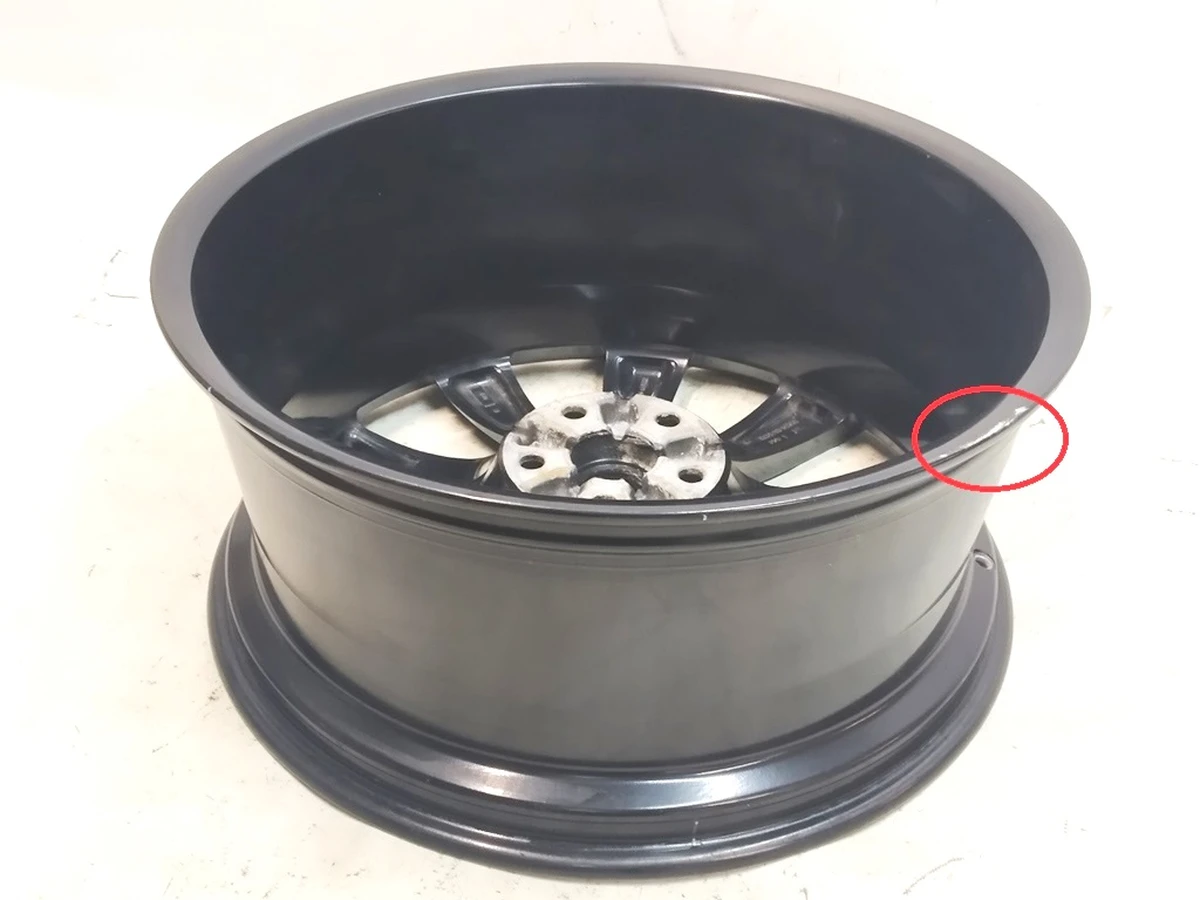 Диск колесный задний 22x10J ET35-TURBINE BLACK Б/У Tesla Model X 1089366-00-C