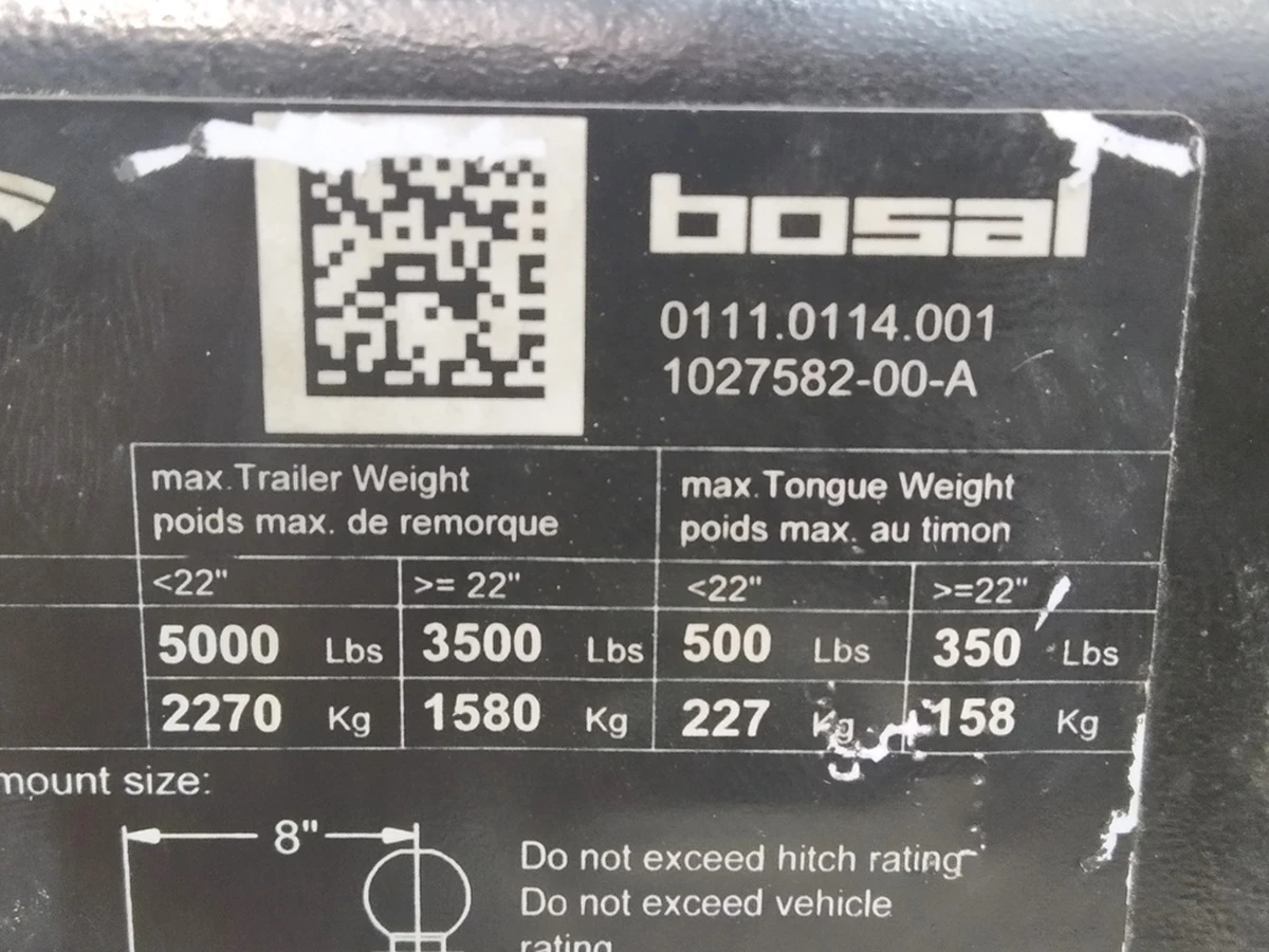 4 Фаркоп (с ключами) Tesla Model X 1027582-00-A