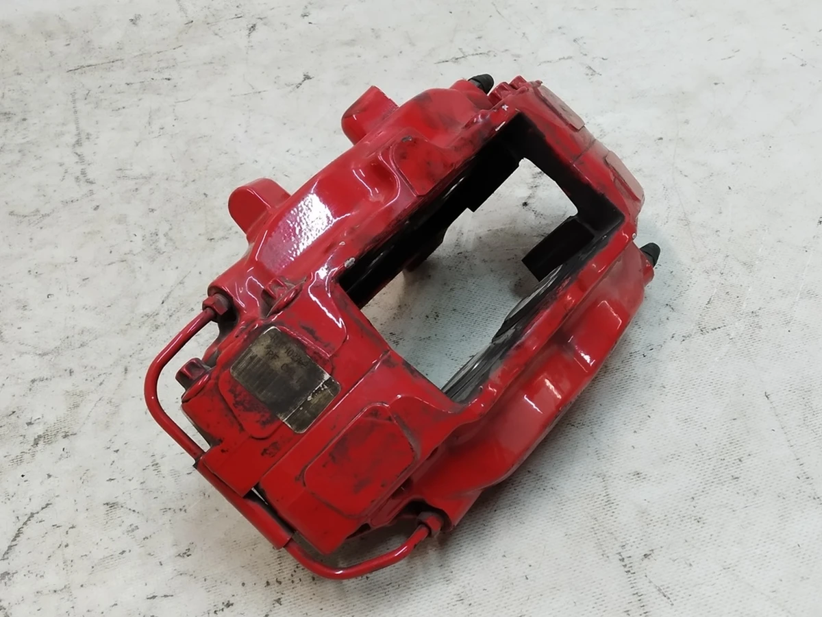 Супорт гальмівний передній правий BREMBO PERFORMANCE червоний без гальмівних колодок Tesla Model S, Model S REST, Model X 1027622-01-A, 1007795-01-D