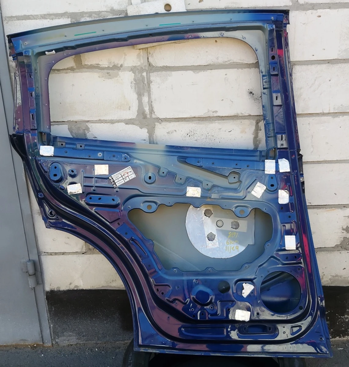 8 ASSY - FLCN DOOR, LWR, LH PPSB s/h Tesla model X 1069537-13-A