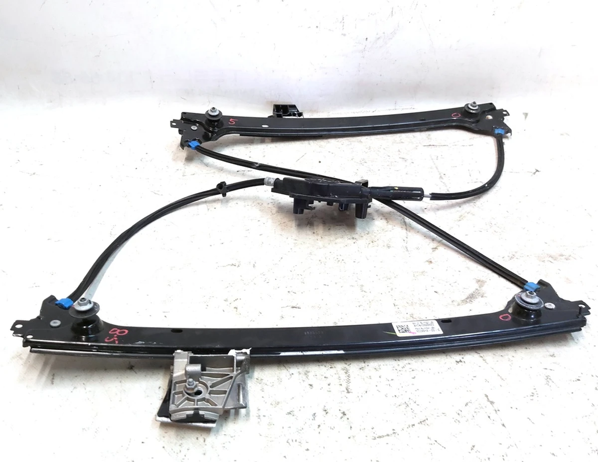 1 WINDOW REGULATOR, FR LH without motor Tesla model X 1028818-00-F