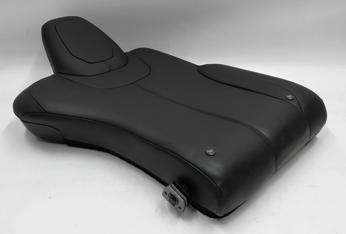 2 Seat back 2nd row single PREM BLK (damaged) Tesla model S REST 1030480-01-B