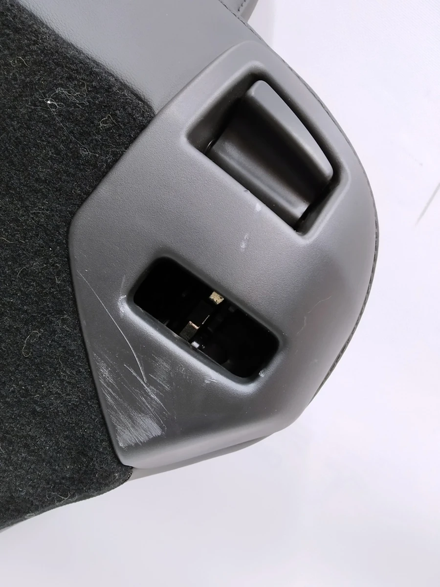 2 Seat back 2nd row single PREM BLK (damaged) Tesla model S REST 1030480-01-B