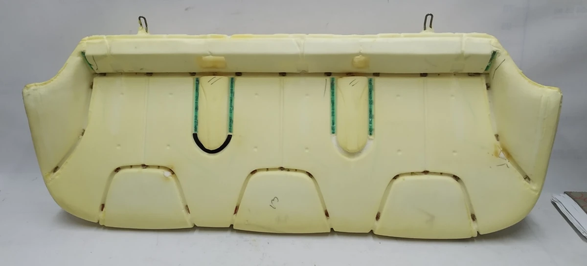 3 Пінний наповнювач дивана другого ряду сидінь PREMIUM (під датчики присутності) Tesla model S, model S REST