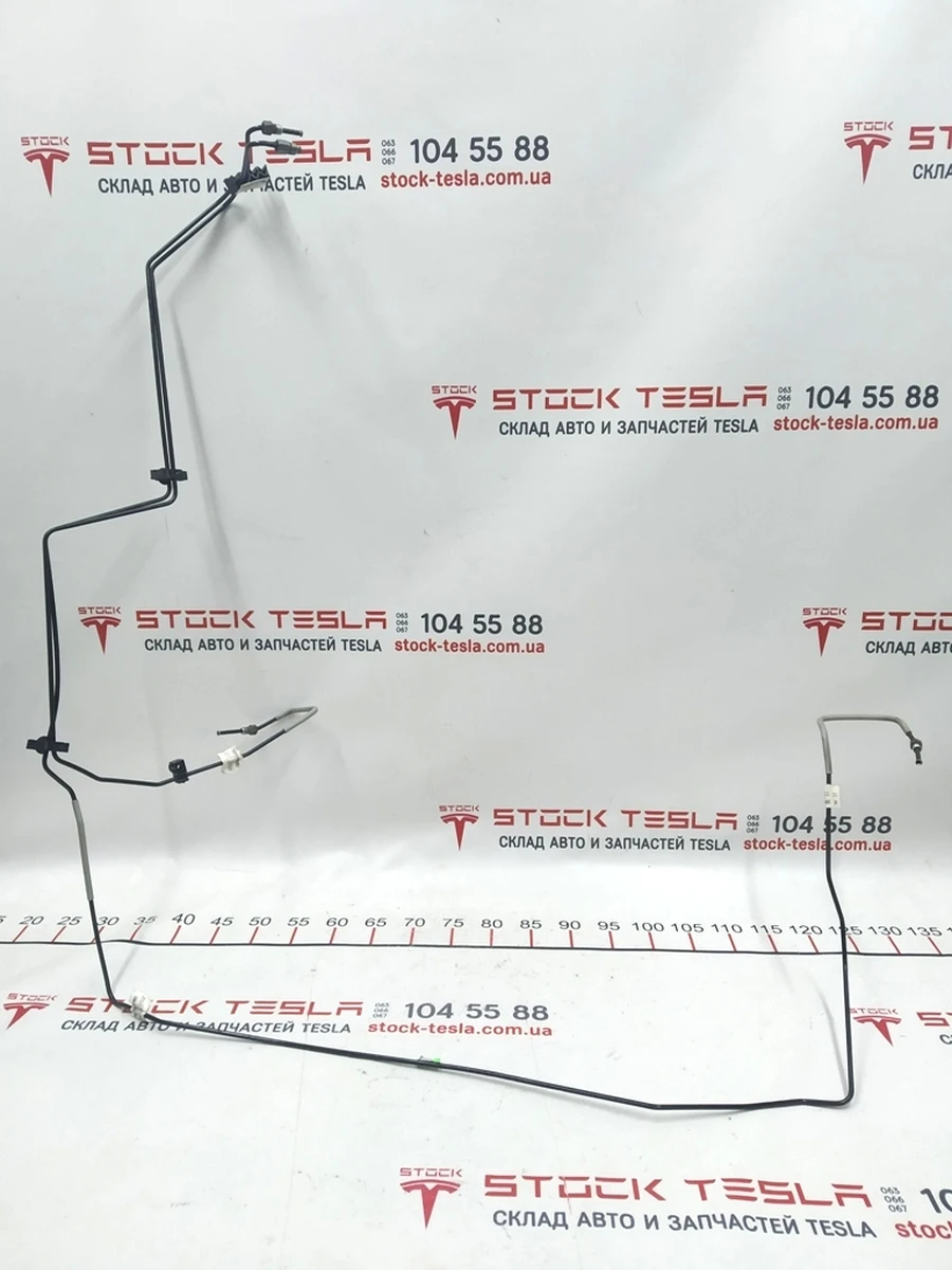 1 Brake system pipeline (set of 2 pipes) front AWD Tesla model S REST 1030621-00-G