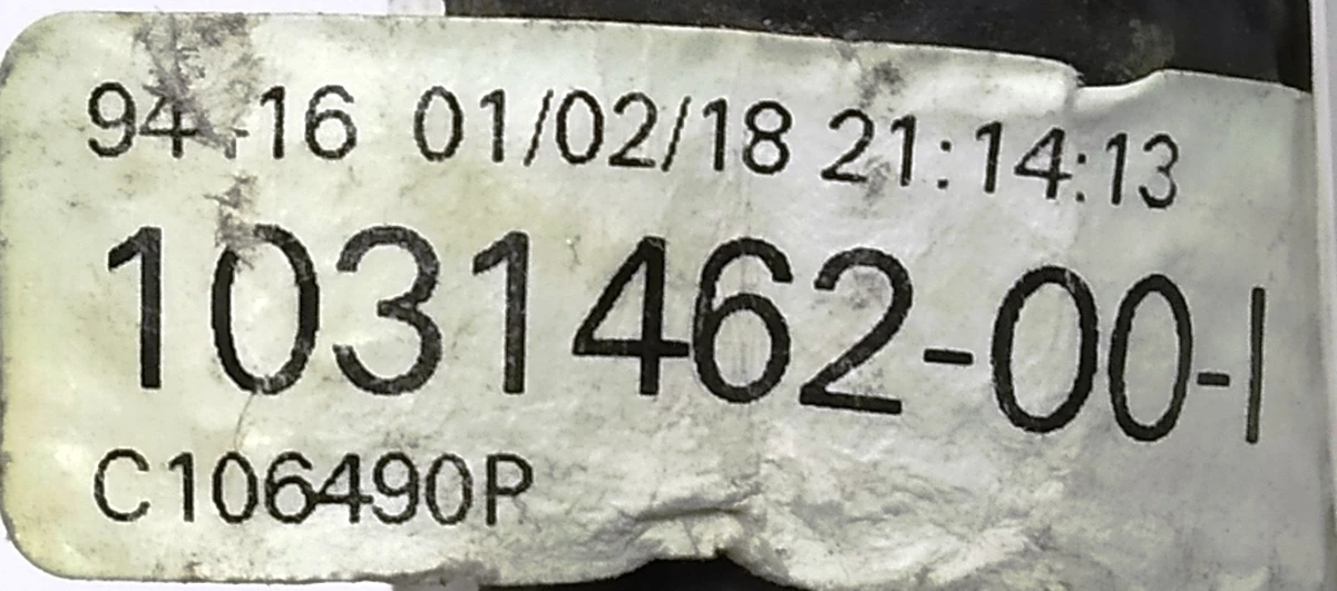 9 HOSE (PT), RAD TO 3WVLV, Tesla model X 1031462-00-I