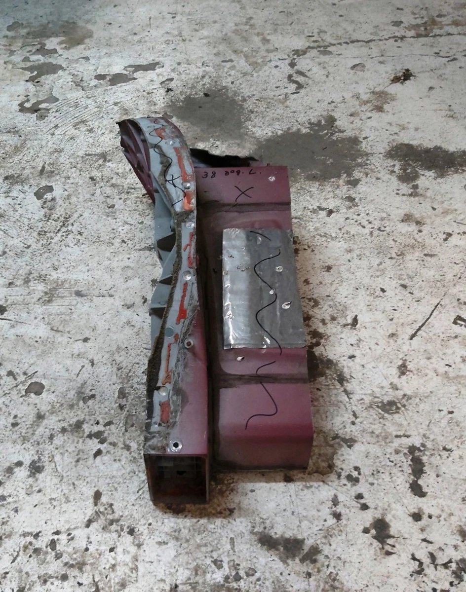 24 Rear Left Power Arm Quarter with Spar Socket RWD Tesla model S, model S REST 1035354-S0-A