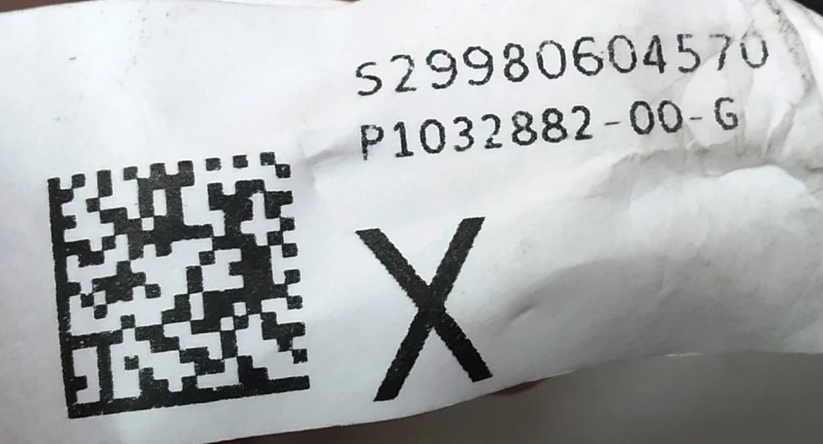 6 Электропроводка верхней панели двери задней правой Tesla model X 1032882-00-G