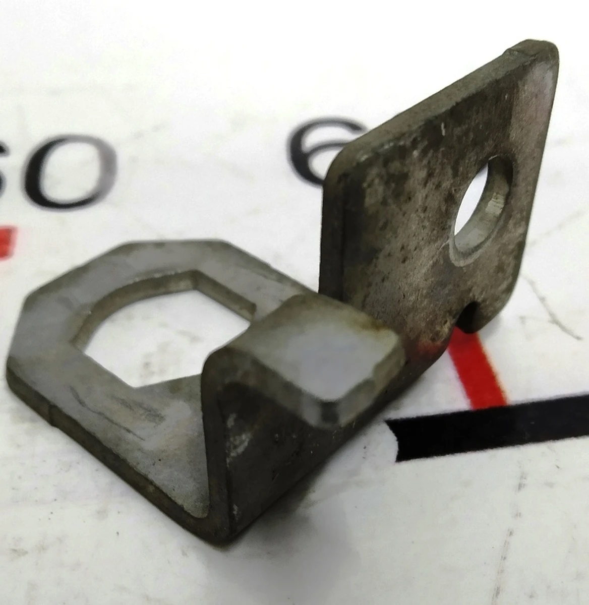 Front right brake hose bracket (on side member) RWD Tesla model X S REST 1034211-00-Y